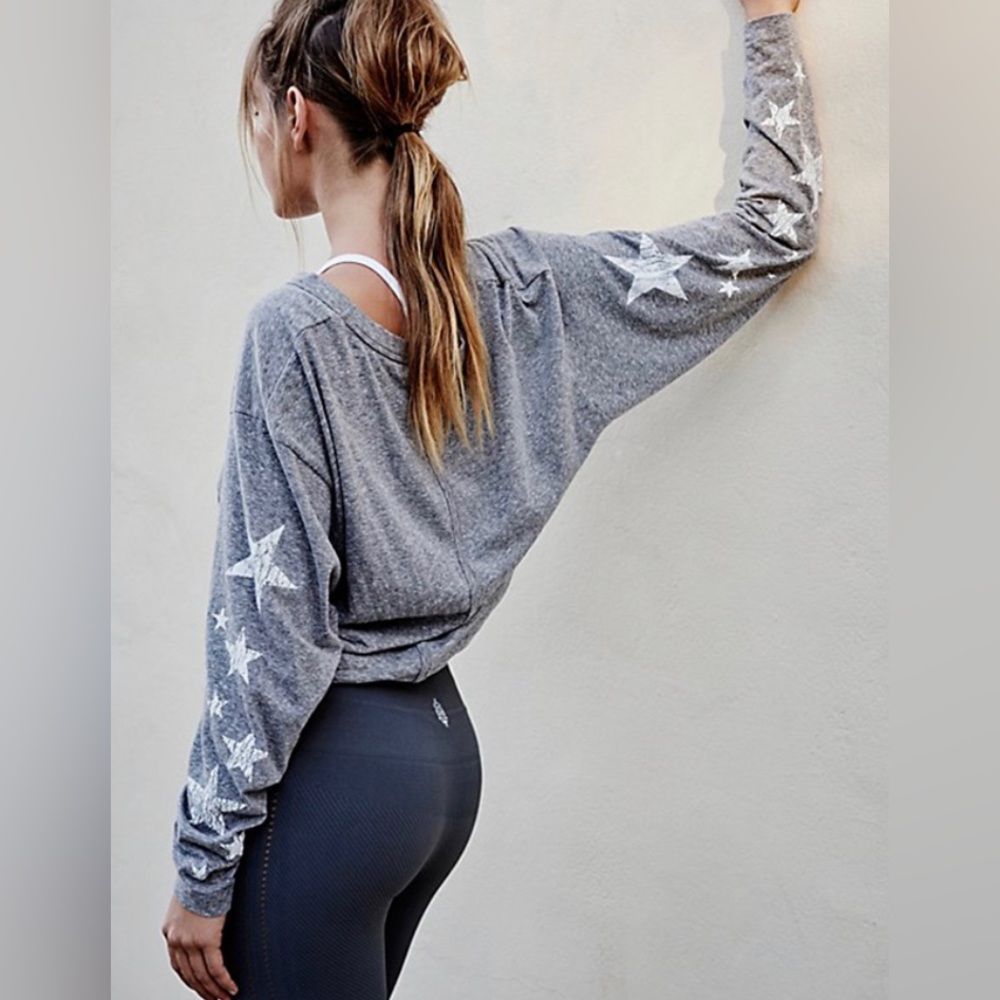 Free People Melrose Star Print T-shirt